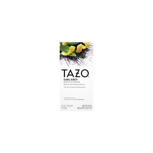 Tazo Earl Grey Black Tea - Black Tea - Earl Grey - 24 Filterbag - 24 / Box