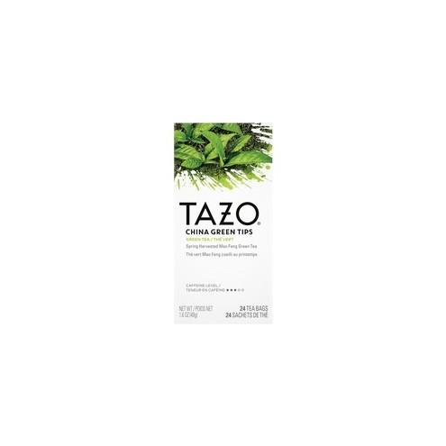 Tazo China Green Tips Tea - Green Tea - China Green - 24 Filterbag - 24 / Box