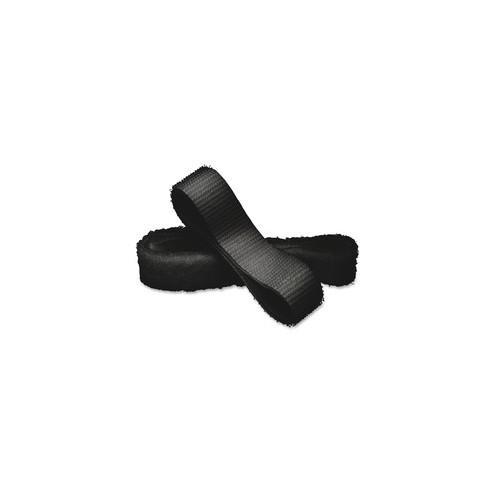 VELCRO Sticky Back Fastener Hooks - 25 yd Length x 0.75" Width - 1 / Roll - Black