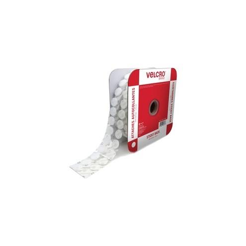 VELCRO Coin Fasteners - 500 / Pack - White