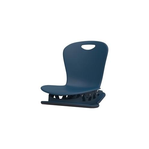 Virco Zuma Floor Rocker Chair - Navy - 18.5" Width x 22.5" Depth x 19.5" Height - 1 Each