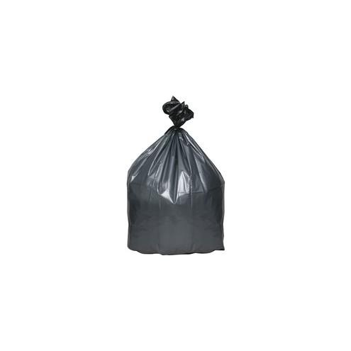 Webster Super Heavy-Duty Platinum Plus Liners - Medium Size - 30 gal - 30" Width x 36" Length - 1.35 mil (34 Micron) Thickness - Gray - Resin - 100/Carton - Industrial Trash