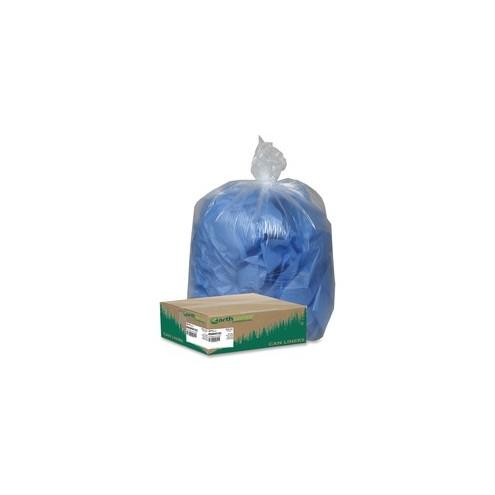 Webster Coreless Heavy-duty Can Liners - Medium Size - 33 gal - 33" Width x 39" Length x 1.25 mil (32 Micron) Thickness - Low Density - Clear - Resin - 100/Carton