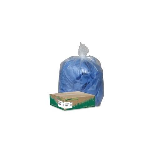 Webster Coreless Heavy-duty Can Liners - Large Size - 45 gal - 40" Width x 46" Length x 1.50 mil (38 Micron) Thickness - Low Density - Clear - Resin - 100/Carton