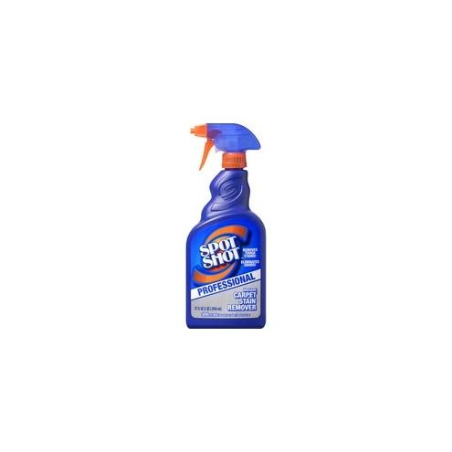 Spot Shot Instant Carpet Stain Remover - Spray - 32 fl oz (1 quart) - 12 / Carton - Clear