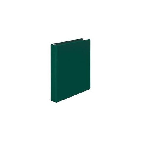 Wilson Jones 368 Basic Binder - 1" Binder Capacity - Letter - 8 1/2" x 11" Sheet Size - 175 Sheet Capacity - 3 x Round Ring Fastener(s) - 2 Internal Pocket(s) - Green - Eco-Friendly, Opaque - 1 Each
