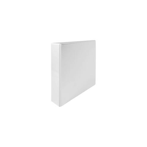 Wilson Jones A4 International Binder - 2" Binder Capacity - A4 - 8 1/8" x 11 5/8" Sheet Size - 450 Sheet Capacity - 4 x Round Ring Fastener(s) - 2 Internal Pocket(s) - Vinyl - White - 1 Each