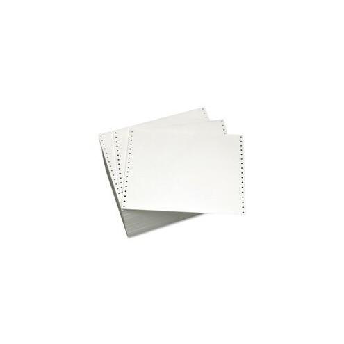 Willamette Continuous Paper - 14 7/8" x 11" - 2500 / Carton - White