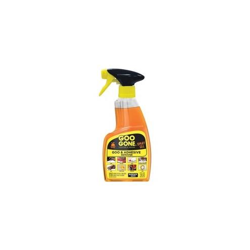 Goo Gone Spray Gel - Gel - 12 oz (0.75 lb) - Bottle - 6 / Carton - Orange