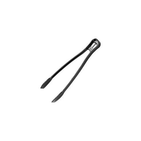 CaterLine WNA Comet Disposable Tong - 48/Carton - 1 x Tong - 9" Length - Breakroom - Disposable - Textured - Plastic - Black