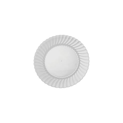 Classicware WNA Comet 9" Round Heavyweight Plate - 9" Diameter Plate - Polystyrene - Disposable - Clear - 180 Piece(s) / Carton