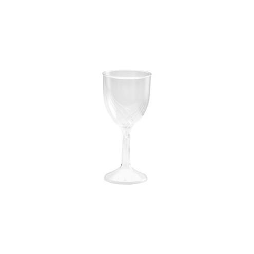 Classicware WNA Comet Wine Glass - 6 fl oz - 100 / Carton - Clear - Polystyrene - Beverage, Party, Picnic