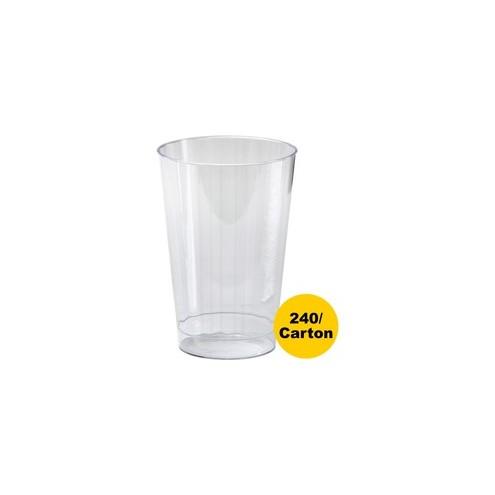 Comet Classic Plastic Tumblers - 240 / Carton - Clear - Plastic