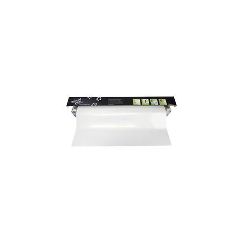 Wizard Wall Jumbo Dry Erase Film Cartridge - 27.5" (2.3 ft) Width x 480" (40 ft) Length - White - 1 Each