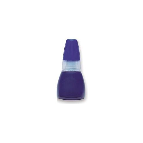 Xstamper 10 ml Bottle Refill Inks - 1 Each - Blue Ink - 0.34 fl oz - Blue