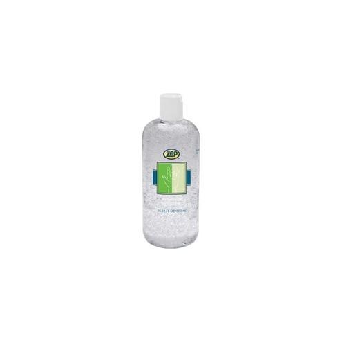 Zep Gel Hand Sanitizer - 16.9 fl oz (500 mL) - Pump Bottle Dispenser - Hand - Clear - Anti-irritant - 1 Each