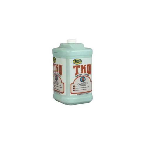 Zep TKO Hand Cleaner - Lemon Lime Scent - 1 gal (3.8 L) - Dirt Remover, Grime Remover, Grease Remover - Hand - Opaque - Heavy Duty, Solvent-free - 1 Each