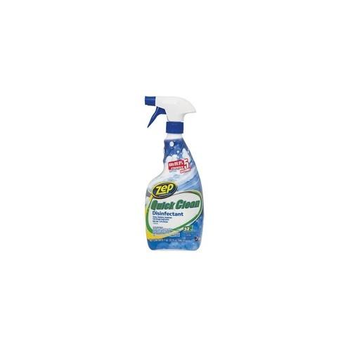 Zep Quick Clean Disinfectant - Spray - 32 fl oz (1 quart) - 1 Each - Yellow