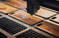 Ace of Spades - Engraved - Wooden Phone Case