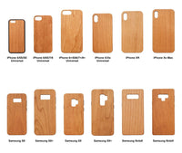 Adventure - UV Color Printed - Wooden Phone Case