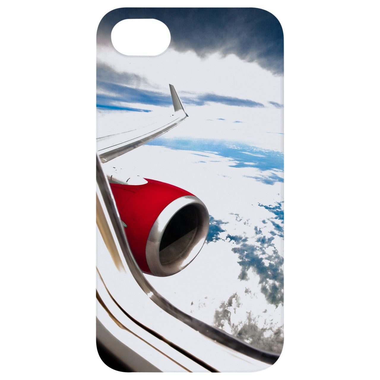  Airplane Window - UV Color Printed - Wooden Phone Case - IPhone 13 Models