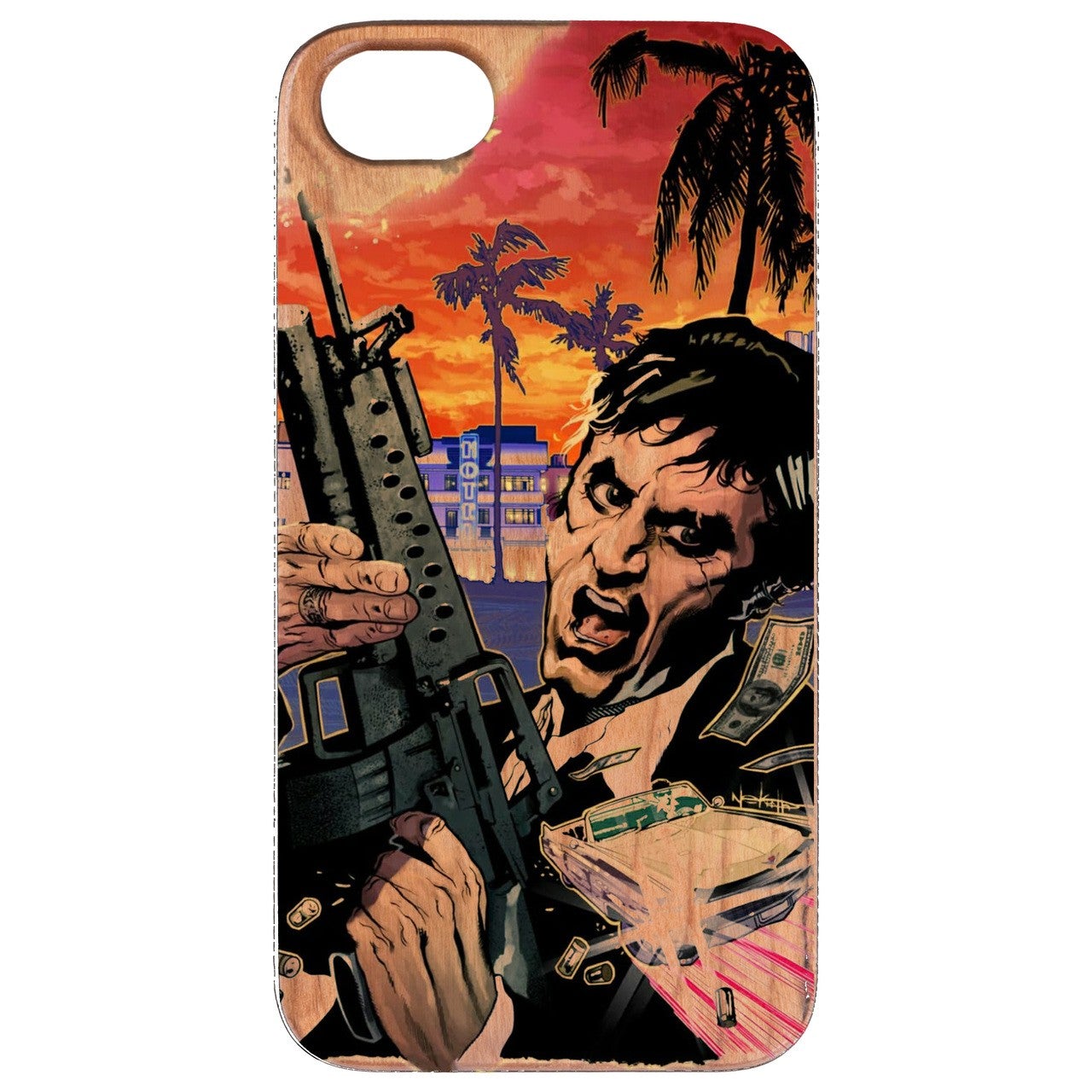 Al Pacino 2 - UV Color Printed - Wooden Phone Case - IPhone 13 Models