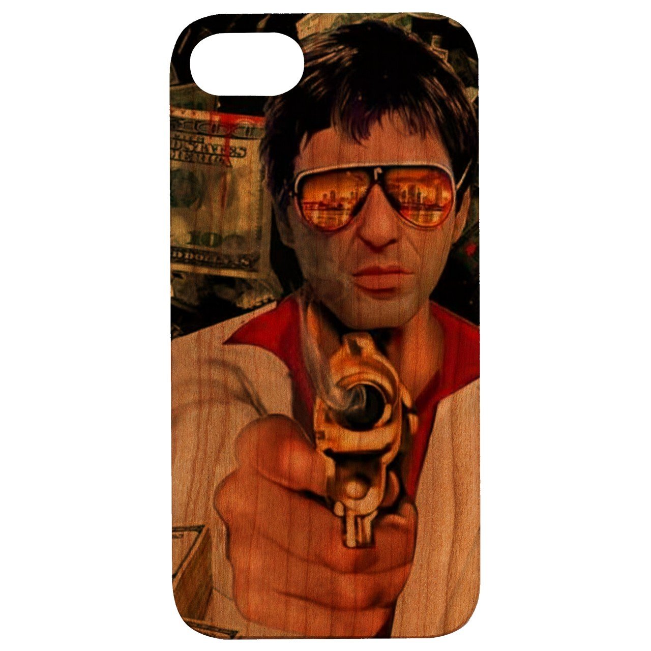 Al Pacino 3 - UV Color Printed - Wooden Phone Case