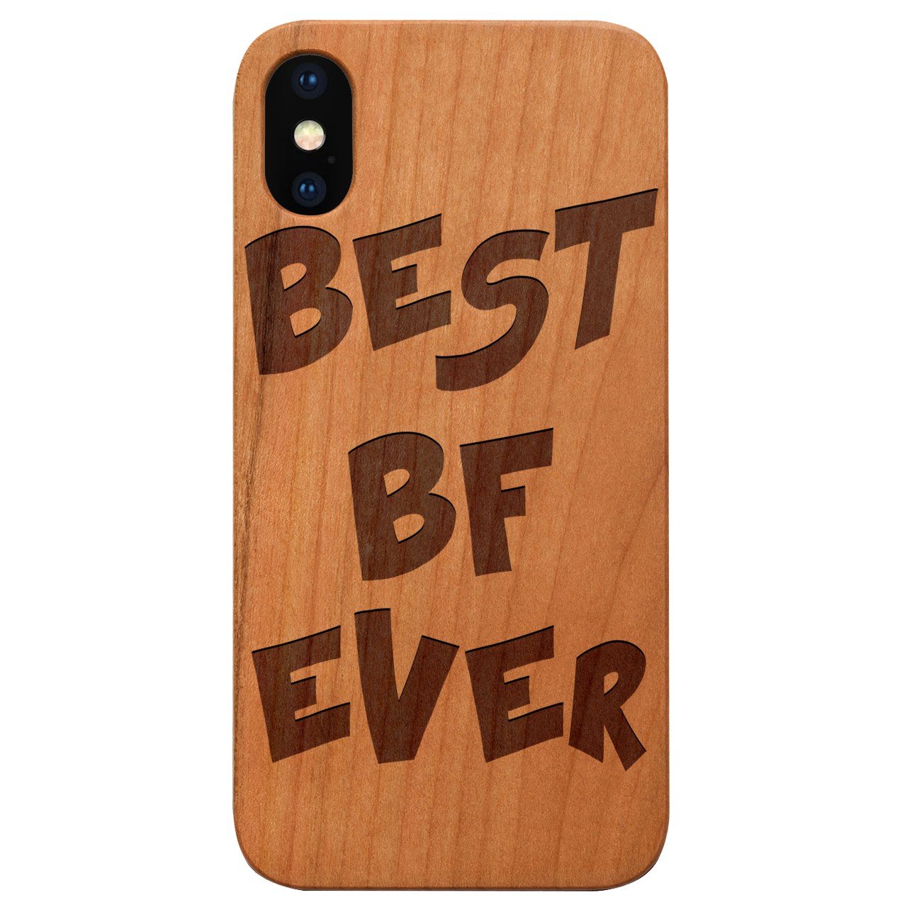 Best Bf Ever - Engraved - Wooden Phone Case