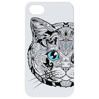 Cat Face - UV Color Printed - Wooden Phone Case