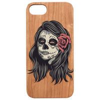 Catrina - UV Color Printed - Wooden Phone Case