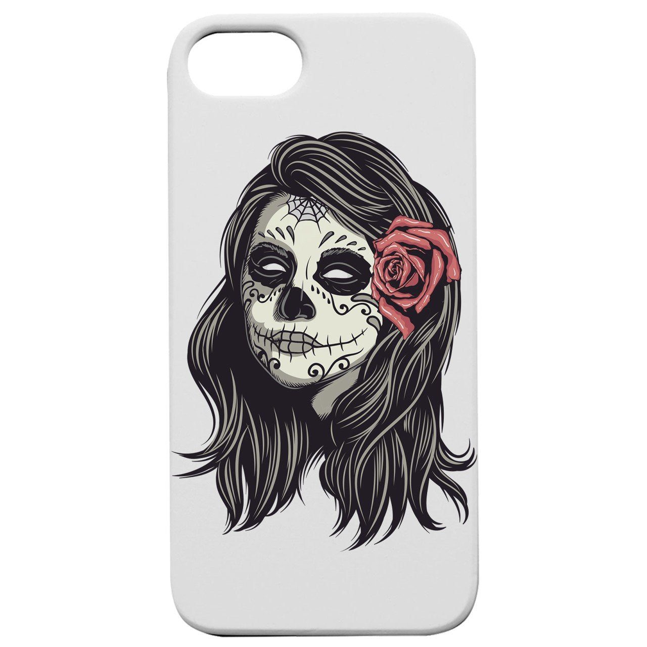 Catrina - UV Color Printed - Wooden Phone Case