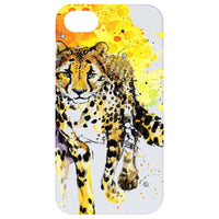 Cheetah - UV Color Printed - Wooden Phone Case