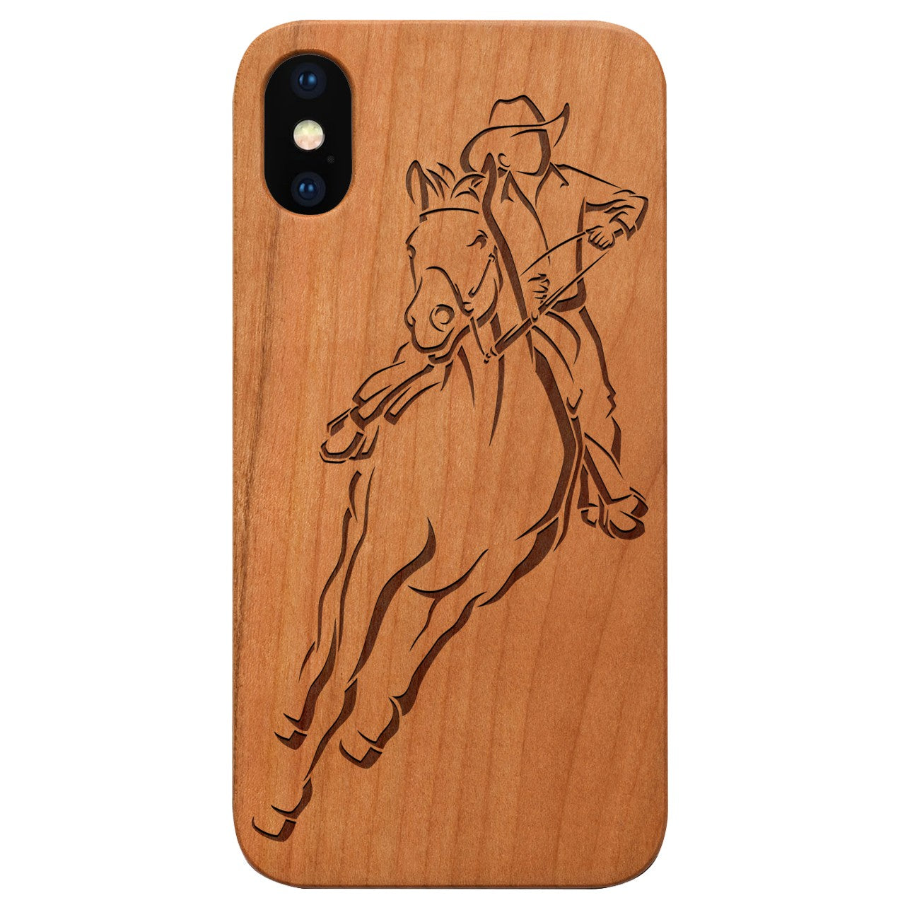  Cowboy 4 - Engraved - Wooden Phone Case - IPhone 13 Models