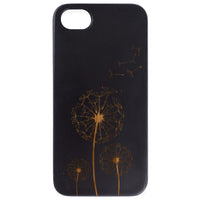 Dandelion - Engraved - Wooden Phone Case