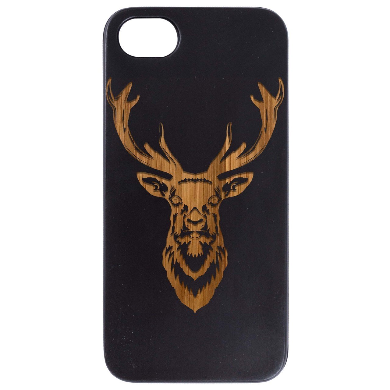 Deer 2 - Engraved - Wooden Phone Case