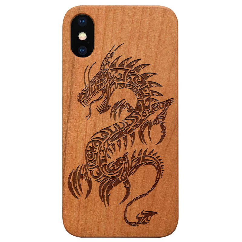  Dragon 2 - Engraved - Wooden Phone Case - IPhone 13 Models