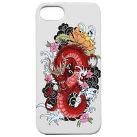 Dragon Japanese - UV Color Printed - Wooden Phone Case