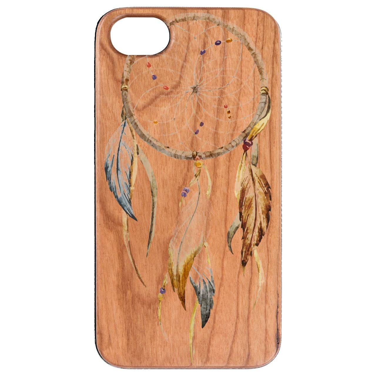  Dream Catcher - UV Color Printed - Wooden Phone Case - IPhone 13 Models