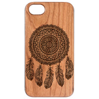  Dream Catcher 1 - Engraved - Wooden Phone Case - IPhone 13 Models