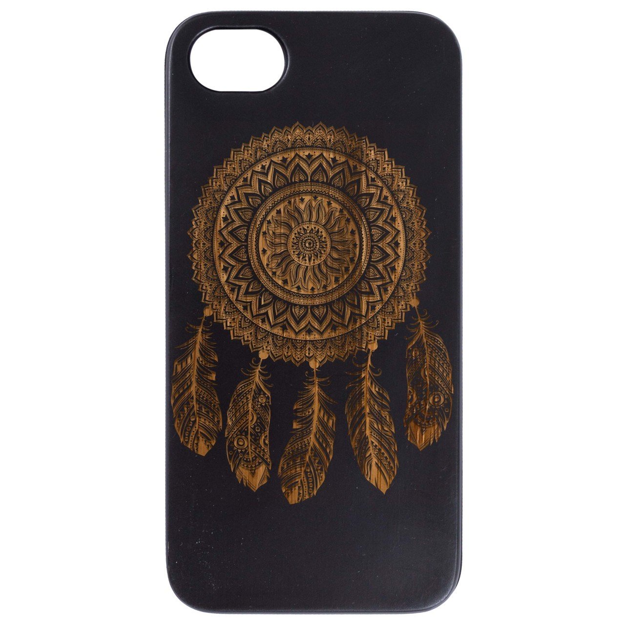 Dream Catcher 1 - Engraved - Wooden Phone Case