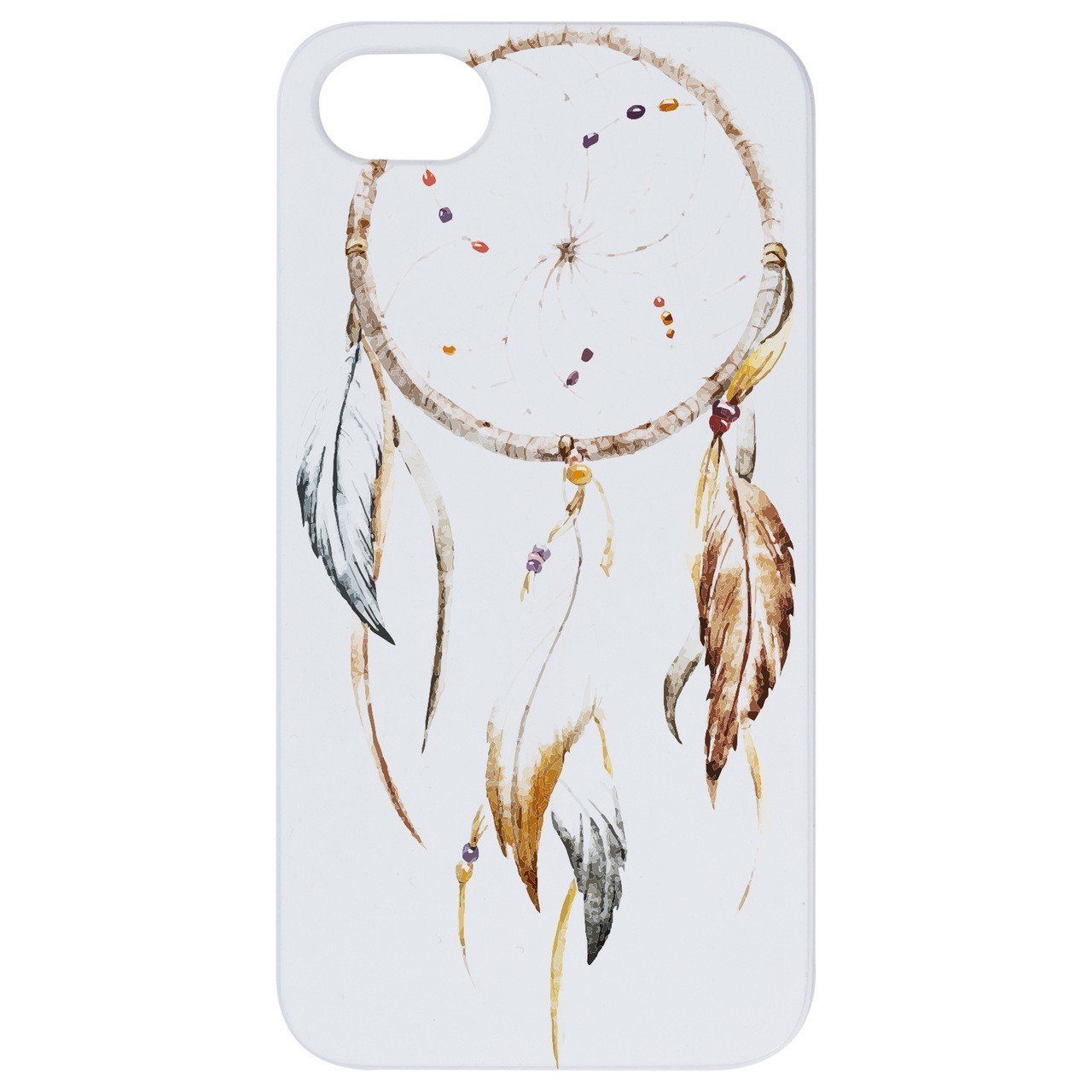 Dream Catcher - UV Color Printed - Wooden Phone Case