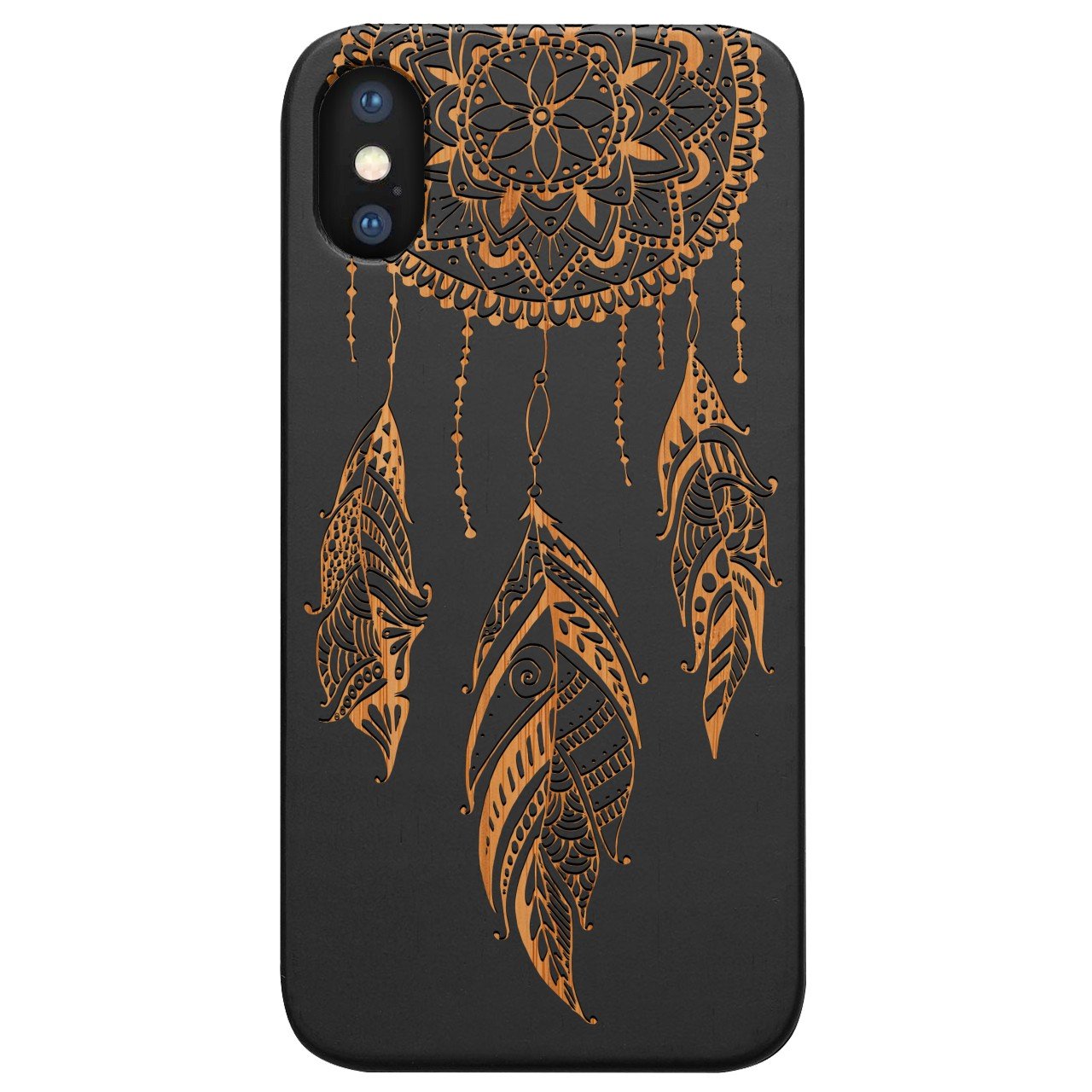 Dream Catcher 2 - Engraved - Wooden Phone Case