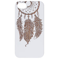 Dream Catcher 3 - Engraved - Wooden Phone Case