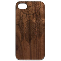 Dream Catcher 3 - Engraved - Wooden Phone Case