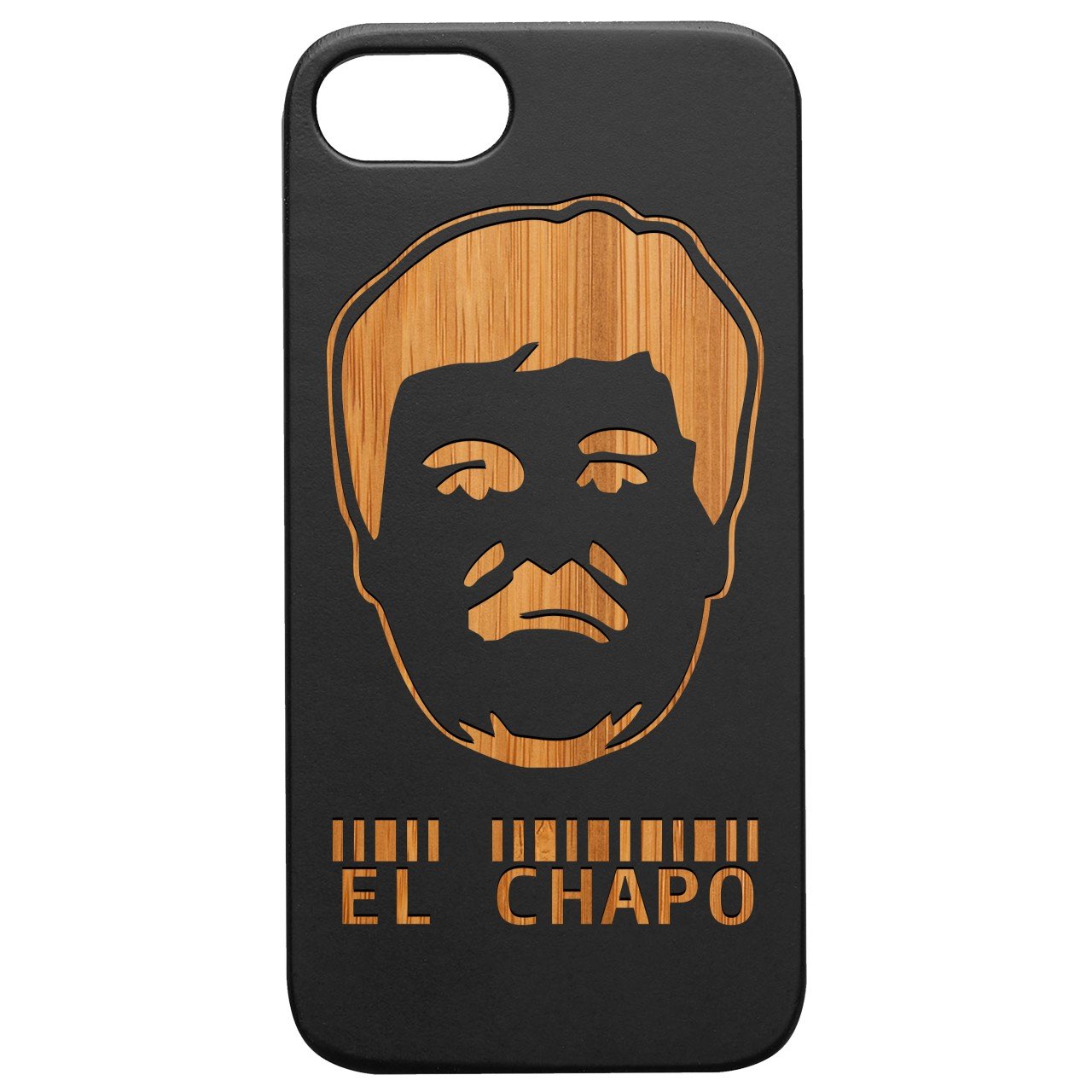 El Chapo - Engraved - Wooden Phone Case