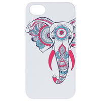 Elephant Head 2 - Engraved - Wooden Phone Case