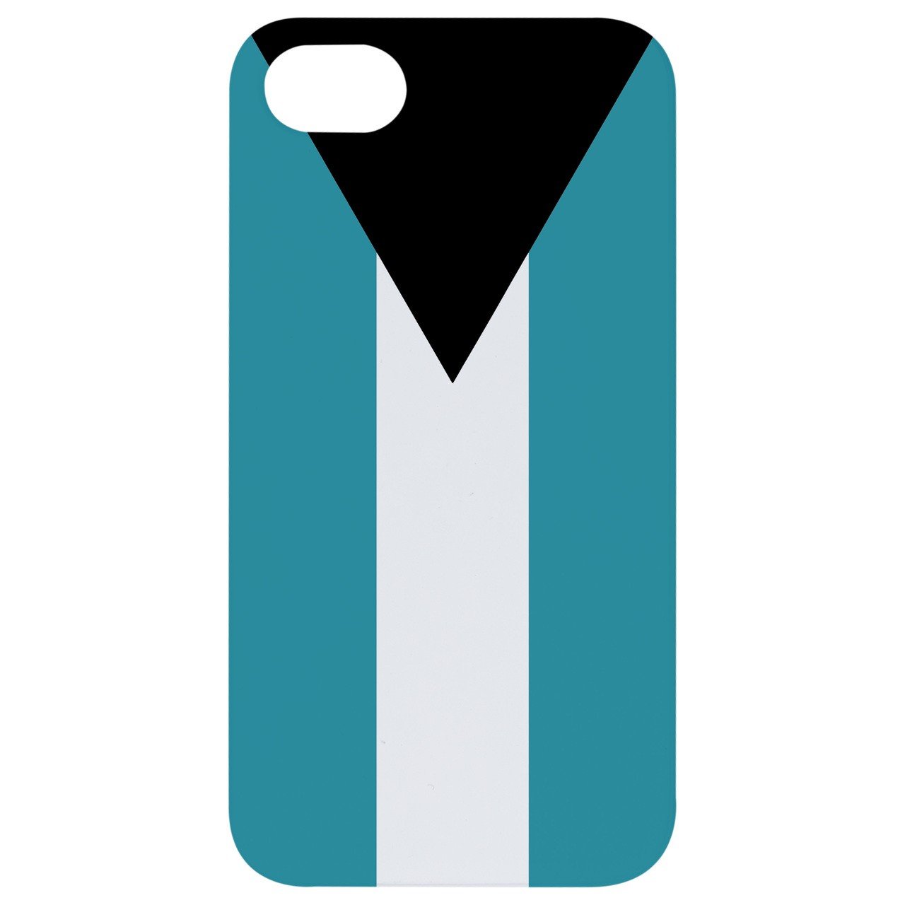 Flag Bahamas - UV Color Printed - Wooden Phone Case