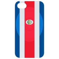 Flag Costa Rica - UV Color Printed - Wooden Phone Case