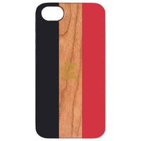 Flag Egypt - UV Color Printed - Wooden Phone Case