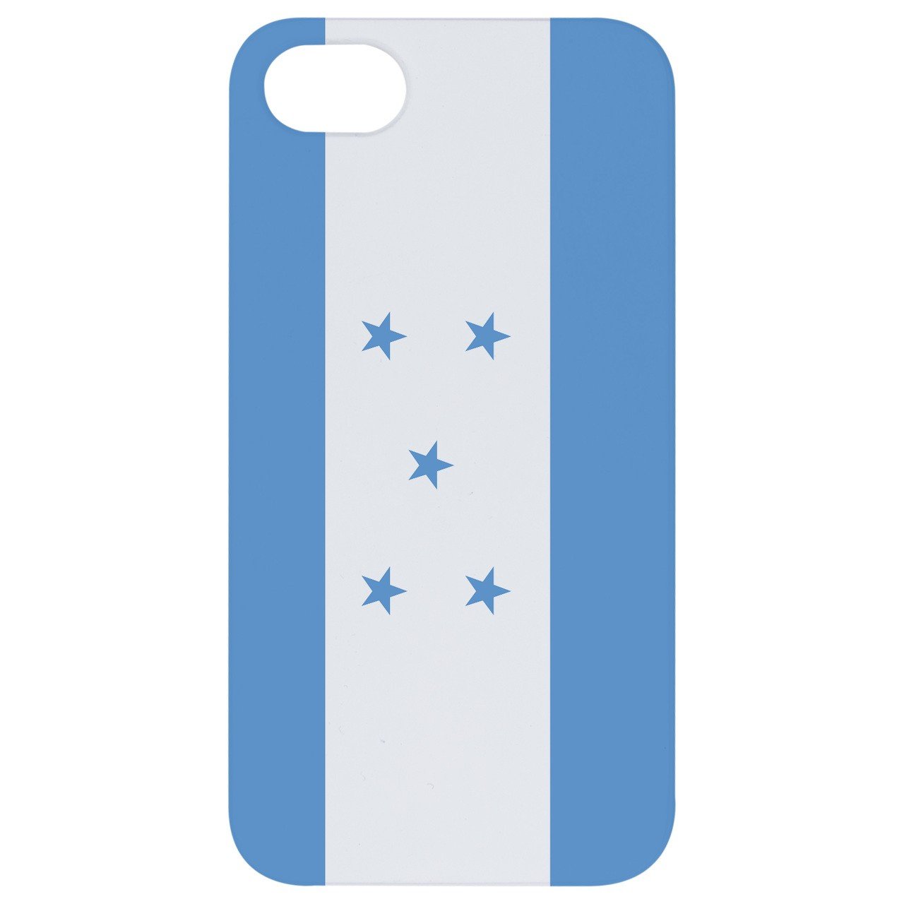 Flag Honduras - UV Color Printed - Wooden Phone Case